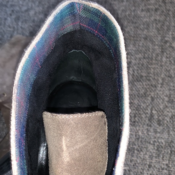 Indigo lace-up bootie beige nubuck leather size 11 - Picture 9 of 12